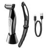 Back Shaver for Men, Hair Grooming Trimmer, Body Hair Trimmer Electric, Wet or Dry Trimmer, Extreme Reach Handle Groomer, Hair Removal Groomer, Men's Back Hair Shaver, Electric Body Shaver view 1