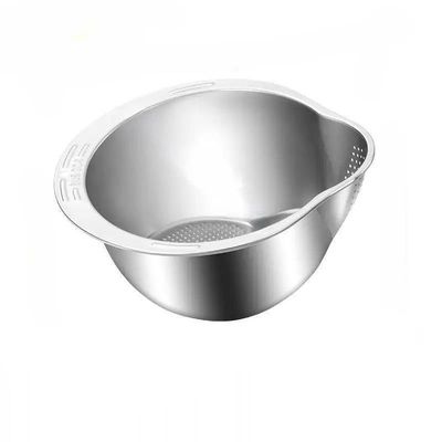 Multifunctional drain basket Colander Fruit & Vegetable Wash Basin Large Capacity Wash Basin Fruit Wash Basin Food Filter Ideal for draining pasta vegetables and fruits