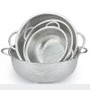 AD-BCrbgen Multifunctional drain basket Colander Fruit & Vegetable Wash Basin Large Capacity Wash Basin Fruit Wash Basin Food Filter Ideal for draining pasta vegetables and fruits(22.5cm) view 1