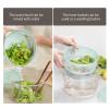 Multifunctional drain basket Colander Fruit & Vegetable Wash Basin Large Capacity Wash Basin Fruit Wash Basin Food Filter Ideal for draining pasta vegetables and fruits view 3