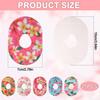 25pcs Adhesive Patches for Dexcom G7, 5 Style Premium Flower Pattern Overpatch Non-Woven Fabric Glucose Monitor Lexcam Patch Kit Breathable Glucose Sensor Sticker Compatible with Dexcom G7 Accessories view 2