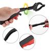 2 Pcs Short Litter Pickers Grabber Sticks, 29cm/11.4 Inch Helping Hand Grabbers for Disabled Grabber Stick for Disabled Adults Elderly, Pick Up Stick Grabber, Rubbish Picker Grabber Tool view 3
