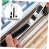 Healeved 4pcs Window Track Cleaning Brush Versatile Groove Cleaning Tools for Dust Removal Homes Offices and Kitchens Includes Handheld Brushes view 3