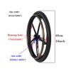 24 inch Wheelchair Rear Wheel, Elderly, Disabled Electric Wheelchair Accessory, Replacement Wheel, Non-Slip Solid Wheel/Black/24Inch(2 Counts) view 2