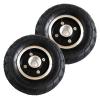 200x50, 8inch Wheelchair Replacement Wheels, Wheelchair Front Wheels Casters Accessories, Pneumatic Rubber Tire, Suitable for Most Wheelchairs, Bearing: 10mm view 1