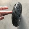 200x50, 8inch Wheelchair Replacement Wheels, Wheelchair Front Wheels Casters Accessories, Pneumatic Rubber Tire, Suitable for Most Wheelchairs, Bearing: 10mm view 3
