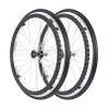 24 Inch Manual Wheelchair Rear Wheel Caster Non-inflatable Wheel Tire Wheelchair Accessories Rear Wheel Wheelchair Rear Wheels Replacement,Black,24 inch view 1