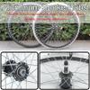 24 Inch Manual Wheelchair Rear Wheel Caster Non-inflatable Wheel Tire Wheelchair Accessories Rear Wheel Wheelchair Rear Wheels Replacement,Black,24 inch view 4