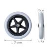 2 Sets of Universal 20 Cm/8 inch Wheels-Wheelchair, Scooter Solid Tire Replacement Parts-6/7/8 inch Bearings view 2