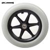 12-1/2 Inch By 2-1/4 Inch Wheelchair Rear Wheels Replacement, Rear Wheels for Wheelchair, PU Solid Tire Caster Assembly, Bearing 12mm (15/32"), 2 Pcs (Color : Grey) view 1