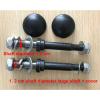 16Inch Wheelchair Wheels Replacement, Black Pneumatic Tires with 12 Mm/14 Mm Bearing/12Mm Bea view 4