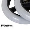 2Pcs Front Wheels, Front Roller Wheel Non-Slip Disabled Wheelchair/Walker Accessories,Replacementer Wheel/a/6Inch view 4