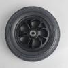 1 Pair Electric Wheelchair Frontor Wheels,Solid Tires Replacement Wheelchair Wheel 8 inch Walkers Anti-Slip Wheels view 3