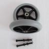 2Pcs 6/7/8in Wheelchair Caster Universal Front Wheel Replacement Solid Tire Wheel Wheelchairs Accessories view 2