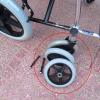 2Pcs 6/7/8in Wheelchair Caster Universal Front Wheel Replacement Solid Tire Wheel Wheelchairs Accessories view 4