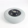 200x50, Electric Wheelchair Replacement Wheels, 8inch Wheelchair Front Wheels Casters Parts, Pneumatic Wear-Resistant Tires, Fits Most Electric Wheelchairs, Bearing 8mm (Size : 2 counts) view 3