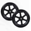 16 Inch Wheelchair Accessories - Rear Wheels Replacement - Solid Tires, Walker Wheels, With 14Mm Mounting Screw, Easy To Install view 1