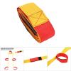 2PCS Team Fastening Tape, Portable Teamwork Game Strap, Team Games Strap with High Elasticity for Team Activities (Regular version for 5 people) view 4