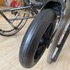 2PCS PVC Wheel Replacement Wheelchair Front Wheels Rollator Walker Caster Wheel Non-Slip Anti-wear Wheelchair Caster 6in 7in 8in Black(7in/17cm) view 3