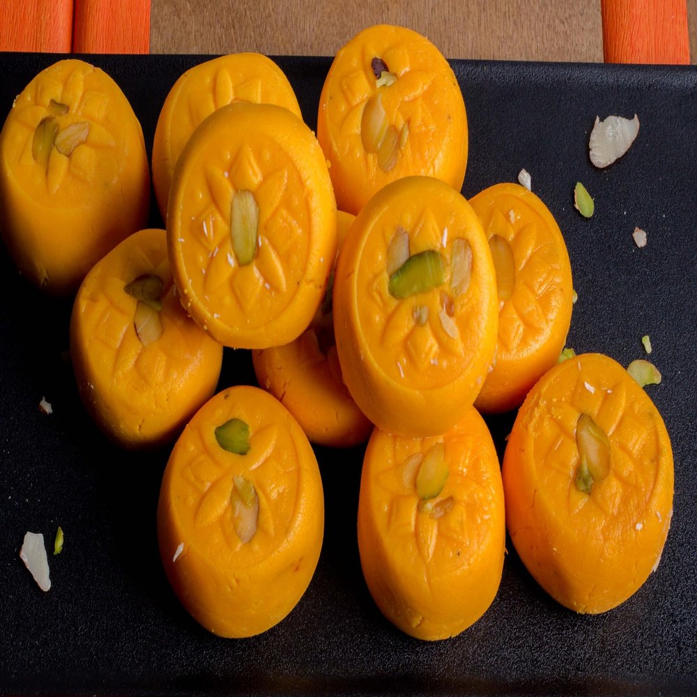 Lily's Special Kesar Peda is a delicious Indian sweet treat to serve during festivities or as a dessert (4)