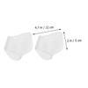 SEWOART 2pcs Height Increasing Socks Silicone Heel Lift Inserts Heel Pads for Height Cushion Inserts Reusable view 4