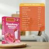 BAKERS Strawberry Flavour Powder Milk Shake Mix, Instant Preparation No Sugar Needed- 100g (Pack Of 3) view 2