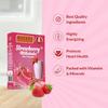 BAKERS Strawberry Flavour Powder Milk Shake Mix, Instant Preparation No Sugar Needed- 100g (Pack Of 3) view 4