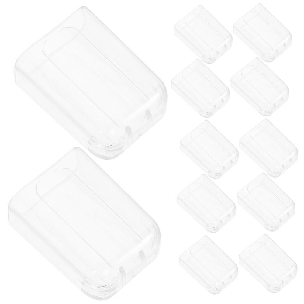 Healvian Electric Daily and Install Remove Easy for Travel to Dust Toothbrush 20pcs Protector Caps Heads PC Material Against Use