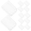 Healvian Electric Daily and Install Remove Easy for Travel to Dust Toothbrush 20pcs Protector Caps Heads PC Material Against Use view 1