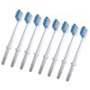 BCOATH 8pcs Replacement Brush for Water Toothpick and Compatible Accessories for Family Use Effectively Clean Between Teeth and Below Gumline view 3