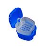 Healvian 2pcs Portable Denture Case Denture Storage Box for False Teeth Small Box for Home Travel Use Random Color view 2