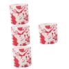 Healvian 4 Rolls Bloody Bloodstain Toilet Paper Scary Halloween Decorative Bathroom Toilet Paper Unique view 1