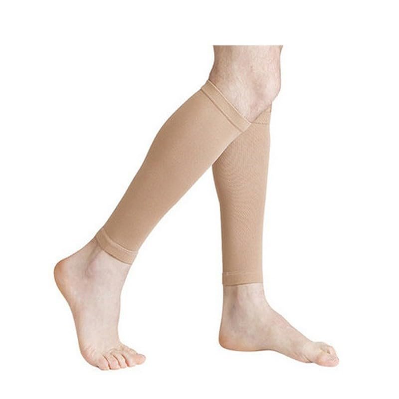 AQUASHIELDING Compression Socks Toeless, Arch Support and Ankle Support Band with Gradient Pressure, Woman Knee Compression Hosiery,XL