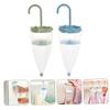 Mobestech 2pcs Home Dehumidifiers Portable Dehumidifier Box Humidity Packs for Closet view 3