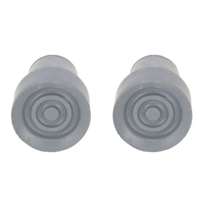 2 Pcs Crutch Tips Replacement Inner Diameter 19mm Crutch Walking Stick Accessories for Heavy Cane Rubber Pad