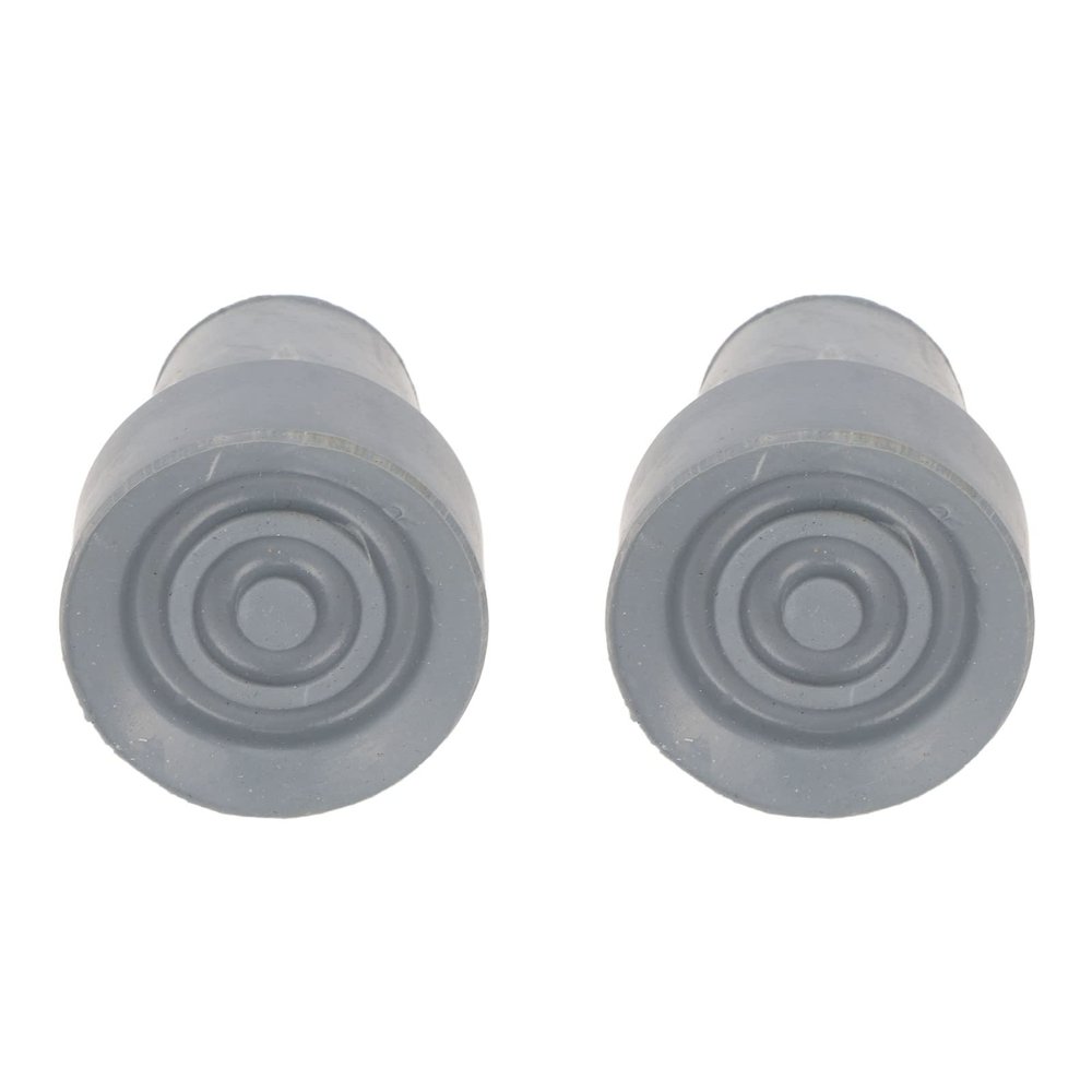 2 Pcs Crutch Tips Replacement Inner Diameter 19mm Crutch Walking Stick Accessories for Heavy Cane Rubber Pad
