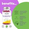 Multivitamin and Mineral for Children - 150 Berry Flavour Gummies | Nutrition with Probiotics, Vitamin D, Calcium | Vegan-Friendly Daily Supplement by vh1be view 2