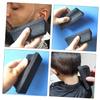 HONMEET 3pcs Beard Sponge Cleaner Hair Catcher for Sink Beard Trimming Sponges Facial Hair Cleaning Brush Set for Men Black view 3