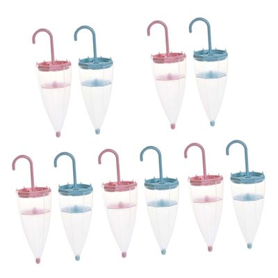 OUNONA 10pcs Moisture Absorber Box for Home Hanging Closet Humidity Absorber Creative Moisture Removing Box for Bedroom Wardrobe