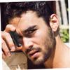 BELLIFFY Zinc Alloy Beard Comb Sturdy Hair Styling Comb Portable Beard Grooming Tool for Men Travel Use Useful view 2