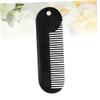 BELLIFFY Zinc Alloy Beard Comb Sturdy Hair Styling Comb Portable Beard Grooming Tool for Men Travel Use Useful view 4