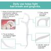90 Pcs Dental Floss, Twin-Line Floss Picks Dental Floss Sticks Disposable Dental Floss Toothpick, 2 in 1 Interdental Floss Sticks with Portable Cases Toothpicks Sticks for Teeth Cleaning view 3