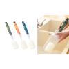 5 In 1 Cup Cleaning Brush Flexible Cup Crevice Cleaning Brush For Kitchen Detachable Long Handle Double Headed Brushes view 2