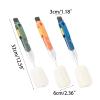 5 In 1 Cup Cleaning Brush Flexible Cup Crevice Cleaning Brush For Kitchen Detachable Long Handle Double Headed Brushes view 4