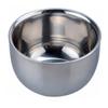 FRCOLOR Stainless Steel Shaving Bowl Soap Cup Men's Accessory for Bubbling Shaving Soap Home and Barber Shop Use