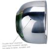 FRCOLOR Stainless Steel Shaving Bowl Soap Cup Men's Accessory for Bubbling Shaving Soap Home and Barber Shop Use view 3
