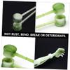 Anneome 3pcs Double-Head Massage Hammer Back Scratcher Body Massage Hammer for Waist Back Relief view 2
