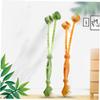 Anneome 3pcs Double-Head Massage Hammer Back Scratcher Body Massage Hammer for Waist Back Relief view 3