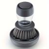 1pc Automatic Liquid Adding And Pot Washing Brush, Vertical Press Lazy Person Brush, Kitchen Brush, Household Cleaning Brush view 1