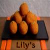 Lily's Special Motichur ladoo is one of the favorite Indian desserts to serve during festivities or as a dessert serve with 4 piece (Approximent Weight 300g) (6) view 2